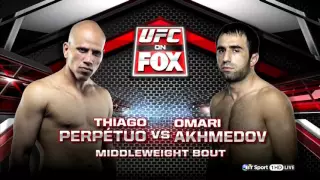 Омари Ахмедов vc Тиаго Перпето  (UFC)