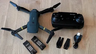 Unboxing of DroneX Pro Eachine E58 mini drone from Droneland.dk