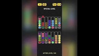 Ball Sort Special Level - Locked Ball (after Level 140)