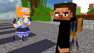 paw's dance alex maid and mechanicz | toca toca dance -minecraft animation