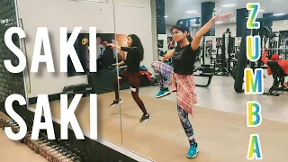 O Saki Saki ft. Nora Fatehi | Batla House| Zumba Dance Fitness Choreography by Zin Kriti