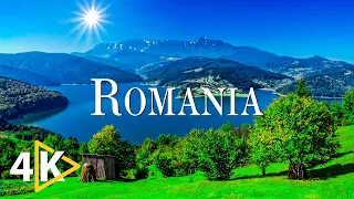 FLYING OVER ROMANIA (4K UHD) - Calming Music Along With Beautiful Nature Video - 4K Video Ultra HD