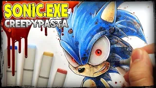 Sonic.exe: STORY - Drawing + Creepypasta