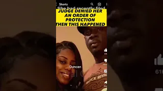 THE JUDGE 👨‍⚖️ DENIED HER A RESTRAINING ORDER THEN HE DID THE UNTHINKABLE 😱 #shorts