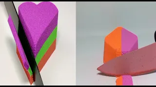 Very Satisfying and Relaxing Compilatio1000 Kinetic Sand ASMR