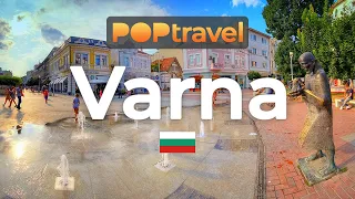 VARNA, Bulgaria 🇧🇬- Evening Tour - 4K 60fps (UHD)