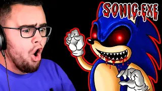 Reacting to DRAW MY LIFE Of SONIC.EXE