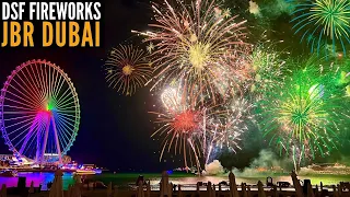 THE WALK at Jumeirah Beach Residence Dubai DSF Fireworks 2022 | Dubai Tourist Attraction