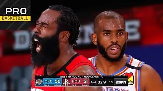 Houston Rockets vs OKC Thunder | Aug. 20. 2020 | Game 2| NBA Playoffs | Обзор матча