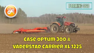 Tillage 2020 | Case IH Optum CVX 300 & Väderstad Carrier XL 1225 disc harrow