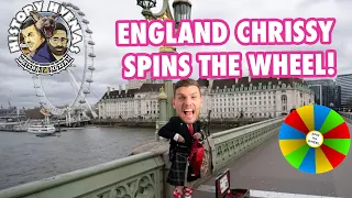 England Chrissy Spins the Wheel!