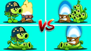 4 Best Pair PEA Plant Battlez - Who Will Win? - PvZ 2 Team Plant Battlez