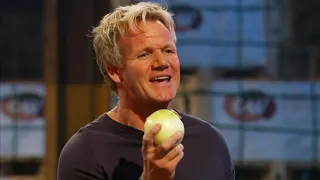 Gordon Teaches You How to Slice an Onion | Masterchef