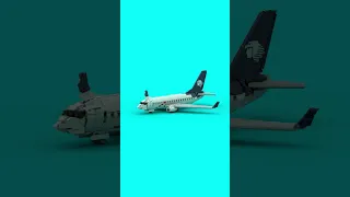 Lego Boeing 737 #lego #737 #legoboeing #legostopmotion #legoaddict #legocity #legos #legomoc