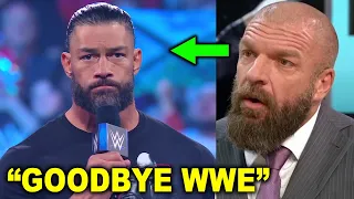 Roman Reigns Says Goodbye WWE as Triple H Replaces Him with The Rock - WWE News 2024