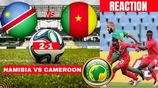 Namibia vs Cameroon 2-1 Live Stream Africa Cup of Nations Qualifiers Football Match Highlights Lions