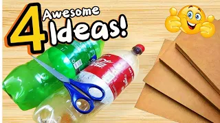 4 Genius Ways to Reuse Plastic Bottles | Don't Throw Away Empty Bottles!!!