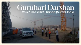 Guruhari Darshan, 25-27 Dec 2023, Kanad, Surat, India