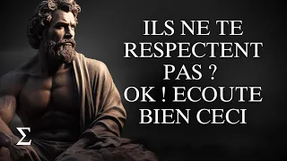 Gérer le MANQUE DE RESPECT: 10 Leçons | SAGESSE STOÏCIENNE