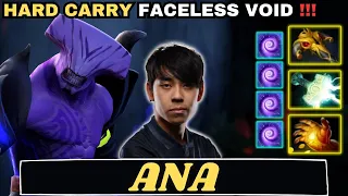 🔥 Ana FACELESS VOID Hard Carry 🔥 ANA Perspective - Full Match Dota 2