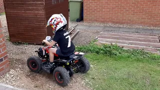 The Best Kids Toxic Mini Electric Quad Made by Funbikes