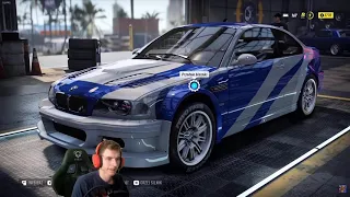 BMW M3 GTR Most Wanted Build ( NFS HEAT)