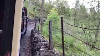 A Trip On Ffestiniog Railway In Real Time Around The Amazing Line Through Tan-y-Bwlch.