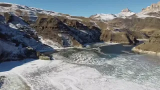 🌐 Озеро Гижгит, Кабардино-Балкария  / видео с дрона. Lake Gizhgit, Caucasus 🏔