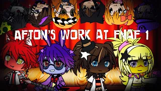 The Afton Family Works At FNAF 1 / FNAF