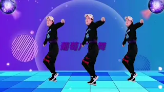 One Way Ticket - Line Dance (gentle exercise) - by South Korea - 葡萄广场舞. - Gamsahabnida