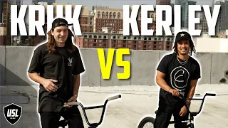 SKYSCRAPER GAME OF BIKE - CHAD KERLEY VS DAN KRUK - BMX