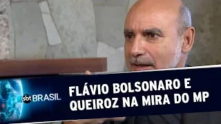Flávio Bolsonaro e Fabrício Queiroz são alvos de operação do MP do Rio | SBT Brasil (18/12/19)