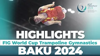 2024 Baku Trampoline World Cup - Competition Highlights