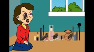 Doris's makeup gets eaten by cockroaches #goanimate #cringe