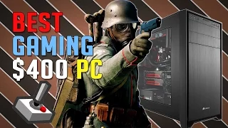 Best Budget Gaming PC $400 PS4 PRO Alternative | PC Build