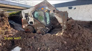 ALL OF OUR EQUIPMENT IS COVERED IN CONTAMINATED SOILS! @BobcatCo #peterbilt379