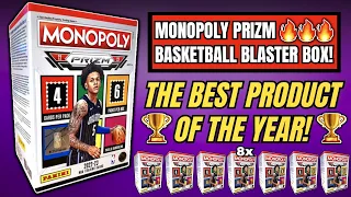 *CASE HIT PULL! 🤯 PRIZM MONOPOLY BASKETBALL BLASTER BOX REVIEW! 🏀