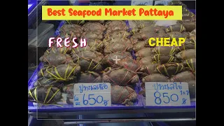 The Best Fish market Seafood of Pattaya, Naklua Sea Food Market May 2022