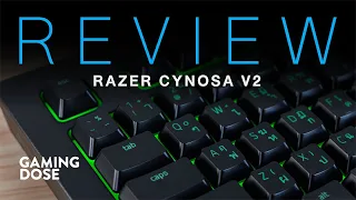 รีวิว Razer Cynosa V2 คีย์บอร์ดเกมมิ่งปุ่มยาง ไฟ RGB มาพร้อมปุ่ม Media Key :: GamingDose Review