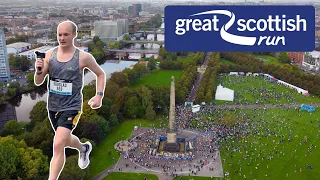 Great Scottish Run with a GoPro! 2022 Half Marathon, Glasgow