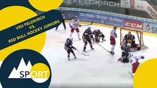 HIGHLIGHTS: VEU Feldkirch vs. Red Bull Hockey Juniors - Österreichische Meisterschaft