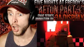 Vapor Reacts #908 | FNAF MINECRAFT ANIMATION SERIES "Afton - Part 3" by 3A Display REACTION!!