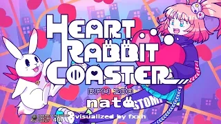 [PUMP IT UP XX] Heart rabbit coaster BGA