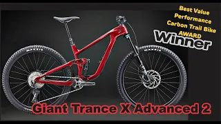 2024 Giant Trance X Advanced 2 detailed review and specifications *New Model*