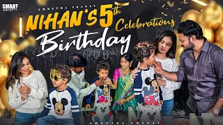 Nihan’s 5th Birthday Celebrations || Amrutha Pranay || Nihan Pranay