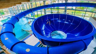 Waterslides at Termy Cieplickie in Poland