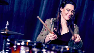 Floor Jansen Playing Drums 🥁