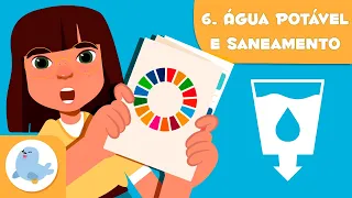 Água potável e saneamento 💧 ODS 6 🛁 Objetivos de Desenvolvimento Sustentável para Crianças