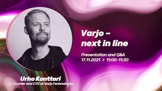 Match XR 2021 | Urho Konttori | Varjo – next in line