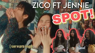 ZICO (지코) ‘SPOT! (feat. JENNIE)’ Official MV | KPOP REACTION by ABM Crew, The Netherlands